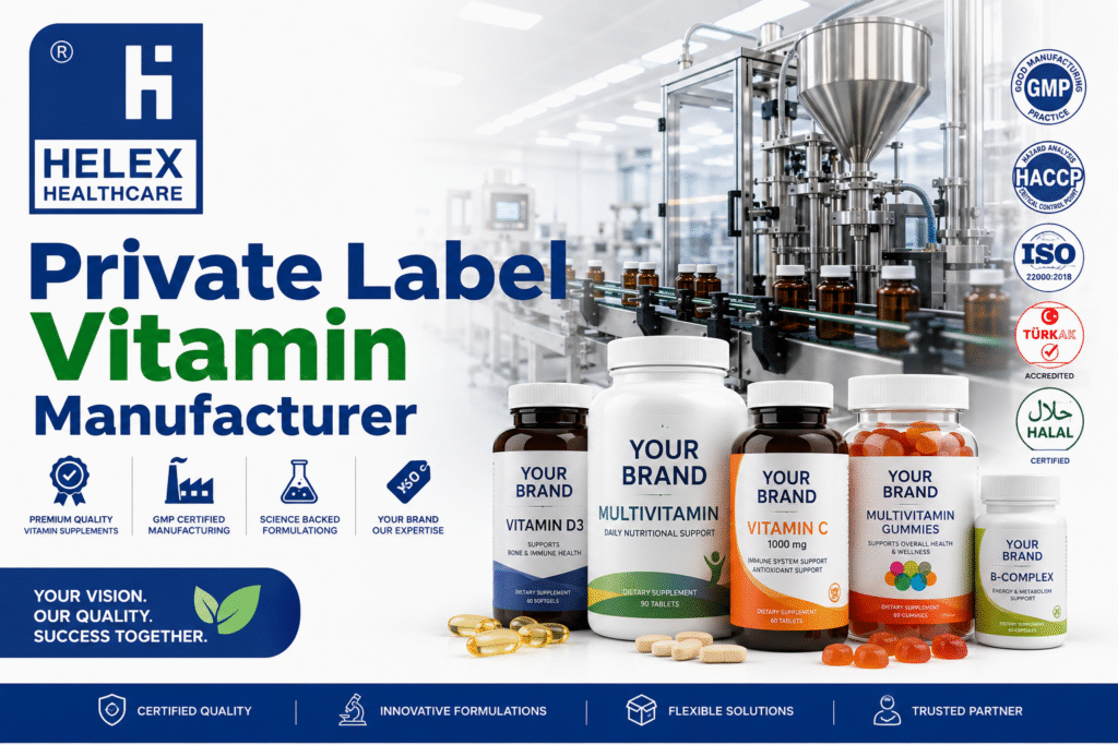 private label vitamin bottles helex healthcare