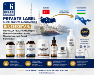 Özbekistan'da Özel Etiket Takviye Gıda ve Kozmetik