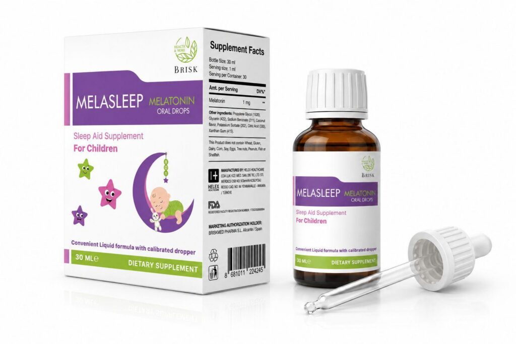 Mealsleep Drop Melatonin Private Label Liquid Supplement