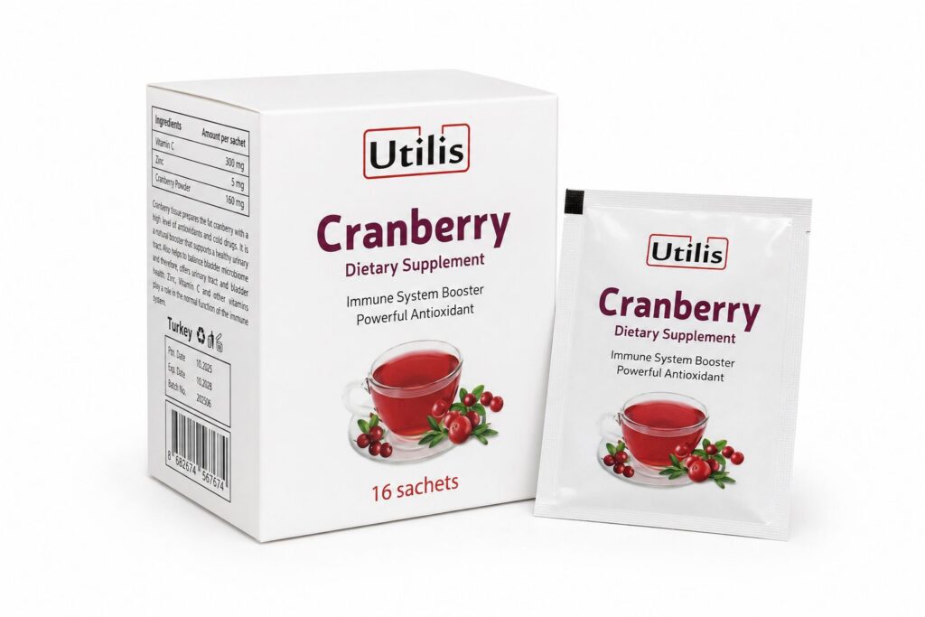 Cranberry Sachet Private Label Supplement
